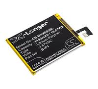 TECHTEK Batterie 4100mAh Compatible avec [Vivo] V2047, V2047A, X60 Pro, X60 Pro 5G remplace B-P1