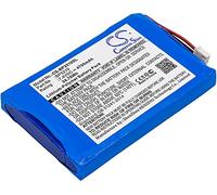 TECHTEK Batterie 4700mAh Compatible avec [BK Precision] 2510, 2510 Oscilloscopes, 2511, 2512, 2512 Oscilloscopes, 2515, 2516 remplace BP5210