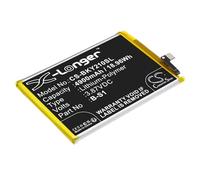 TECHTEK Batterie 4900mAh Compatible avec [Vivo] V2110, V2135, V2152, V2158, Y21, Y21e, Y21G, Y21s 2021, Y21T, Y33s 2021 remplace B-S1