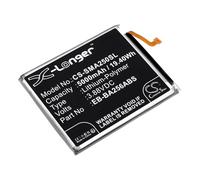 TECHTEK Batterie 5000mAh Compatible avec [Samsung] Galaxy A25, Galaxy A25 5G, A55, A55 5G, SM-A2560, SM-A256B/DSN, SM-A256E/DSN, SM-A256E/N, SM-A256N, SM-A256U, SM-A256U1/DS, SM-A5560, SM-A556B/DS, S