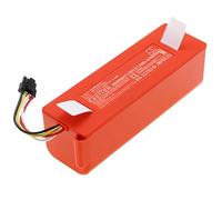 TECHTEK Batterie 5200mAh Compatible avec [Mijia] 1C, pour [Roborock] AED03HRR, AED04HRR, C10, E20, E25, E4, E402-00, E5, E502-00, E552-00, G10, G10S, G10S Auto, Pro, Pure, Mi First Gene FBA