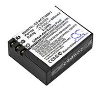 TECHTEK Batterie 600mAh Compatible avec [ACTIVEON] CX, CX Gold, HD remplace ACA01RB FBA