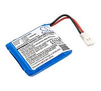 TECHTEK Batterie 600mAh Compatible avec [Bee-Bot] Floor Robot, Programmable Floor Robot, Programmable Children's Toy remplace 753032