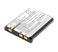 TECHTEK Batterie 660mAh Compatible avec [Olympus] 1200, 700, 710, 720, 720SW, 730, 740, 750, 760, 770SW, 780, 790SW, 795SW, 820, 830, 840, 850SW, Camedia X-600, D-720, D-725, D-730, DM-3, DM-5, F FBA