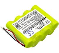 TECHTEK Batterie 700mAh Compatible avec [AEMC] 6417 Ground Tester, PEL 102, PEL 103 remplace 2137.52, 2137.61, 2137.75, 2137.81, 694483 FBA