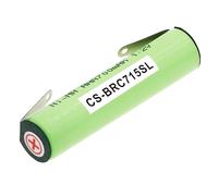 TECHTEK Batterie 700mAh Compatible avec [Braun] BT3020, BT3021 (5516), BT3040 (5517), BT5010, BT5040, BT5050, BT5060 (5542), BT5070, BT5090, BT7020 (5542), BT7050, BT7940 Cruzer Beard 5, Cruzer Beard