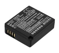 TECHTEK Batterie 750mAh Compatible avec [Leica] D-Lux Type 109, pour [Panasonic] Lumix DMC-GF3, Lumix DMC-GF3C, DMC-GF3K, DMC-GF3W, DMC-GF5, DMC-GF6, DMC-GF6K, DMC-GF6R, DMC-GF6T, DMC-GF6W, DMC-GF6X