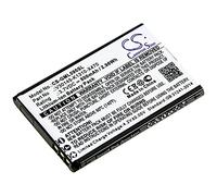 TECHTEK Batterie 800mAh Compatible avec [Brondi] Amico FAVOLOSO, pour [Gigaset] GL390, GL590, pour [Saiet] Lumina 3g, One Max, Ready, Ready Max, Single remplace V30145-K1310-X470