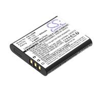 TECHTEK Batterie 800mAh Compatible avec [GE] 10502 PowerFlex 3D, DV1, G100, Imaging J1470S-RD, J1470, J1470 S, J1470S, PJ1, Smart J1470S-SL, pour [Ricoh] CX3, CX4, CX5, CX6, FT822457P, HZ15, PX, S091