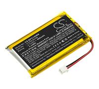 TECHTEK Batterie 900mAh Compatible avec [Babymoov] A014414, A014415, B014405, Babyonline Video, Babyphone Video Essential, Camara Yoo-See, Premium Care A014203, Yoo-See remplace 1ICP6/30/48