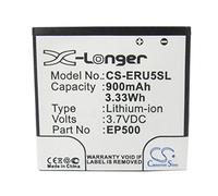 TECHTEK Batterie 900mAh Compatible avec [Sony Ericsson] pour E15, pour E15i, pour E16, pour E16I, pour Kanna, pour Kurara, pour SK17, pour SK17a, pour SK17i, pour ST15, pour ST15A, pour ST15I, pour S