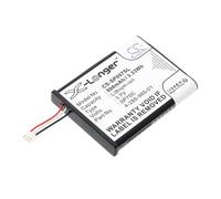 TECHTEK Batterie 900mAh Compatible avec [Sony] PSP E1000, PSP E1002, E1004, E1008, Pulse Wireless Headset 7.1 remplace 4-285-985-01, SP70C