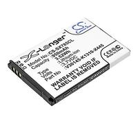 TECHTEK Batterie 950mAh Compatible avec [Unify] 52-S2352-R141, L30250-F600-C230, OpenScape SL5 Professional, OpenStage SL4, OpenStage SL4 Professional, WL3, pour [Siemens] Gigaset SL350H, Gigaset SL4