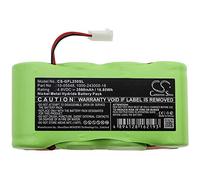 TECHTEK Batterie remplace 10-05548, pour 1000-243000-18 Compatible avec [GEO] Fennel FL 250 VA-N, LX250, METLAND FL250VA, pour [ROTATIONSLASER] FL 1000, FL 200AN, FL 250 VA-N, FLG 250, FLG 250 Grun