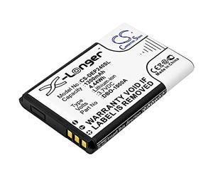 TECHTEK Batterie remplace DBO-1000A Compatible avec [Doro] 1370, 1372, 2404, 6040, 6060