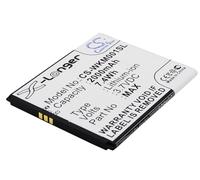 TECHTEK Batteries 2000mAh Compatible avec [Explay] 4GAME, pour [Biackphone] BP1, pour [Wiko] Rainbow 4G, Wax remplace L5503AE, Wax