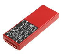 TECHTEK Batteries 2000mAh Compatible avec [HBC] BA14061, FBFUB09N, FUB 9NM 6V, Fub06 Eex, FUB10AA, FUB10XL, FUB78AA, FUB9NM, Linus 4, Linus 6, Micron 4, Micron 6, PM471560, Radiomatic BA210040, Radio