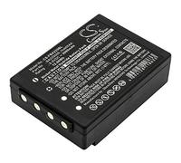 TECHTEK Batteries 2000mAh Compatible avec [HBC] FBFUB09N, FUB 9NM 6V, FUB9NM, Linus 4, Linus 6, Micron 4, Micron 6, Radiomatic Eco, Remote Control Crane Truck Driving, Spectrum 1, Spectrum 2, A, B, T