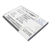 TECHTEK Batteries 3000mAh Compatible avec [LG] AKA, D690, D690N, D693, D693N, D830, D850, D850 LTE, D851, D855, D855 LTE, D855AR, D855K, D855P, F400, F490L, G3, G3 Screen, Liger, LS990, LS990 US990