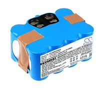 TECHTEK Batteries 3000mAh Compatible avec [Mamirobot] 416, 461, K3, K5, K7, KF5, KF7, pour [Goddess] CL 590, pour [Bralko] Galaxy II, pour [Sencor] SVC 9031, pour [Fun Beat] VacuSmart 700 remplace 12