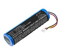 TECHTEK Batteries 3400mAh Compatible avec [AKAI] 5000 Solo, EWI 5000