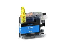 Techtek Cartouche d’Encre 15ml Compatible avec [Brother] MFC-J 5920 DW remplace LC-22E (LC22EC)