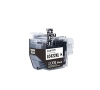 Techtek Cartouche d’Encre 64ml Compatible avec [Brother] MFC-J 5340 DW, MFC-J 5340 DWE Ecopro, 5345 DW, 5740 6540 6540 DWE, 6590 6940 remplace LC-422XL (LC422XLBK)
