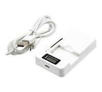 TECHTEK Chargeur Compatible avec [PANASONIC] 001P, 705P, 705PX, 706P, 824P, 830P, 831P, 920P, 921P, 930P, 940P, 941P, Attune 3020, Attune 3050, DMC-FS3, DMC-FX2B, DMC-FX2EBS, DMC-FX2EG-S, DMC-FX2 FBA
