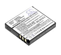 TECHTEK CS-BCE10 Batterie compatible avec [Leica] C-LUX 2, C-LUX 3, pour [RICOH] Caplio CX1, Caplio CX2, Caplio R10, Caplio R6, Ca