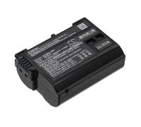 TECHTEK CS-ENEL15MH Batterie compatible avec [Nikon] 1 V1, Coolpix D7000, D500, D600, D610, D7000, D7100, D7200, D750, D7500, D780