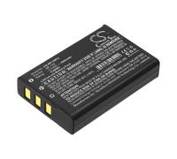 TECHTEK CS-NP120FU Batterie compatible avec [Silvercrest] 67099, 75981, HD camcorder SCAZ 5.00 A1, SCAZ 5.00 A1, SCAZ 5.00 B2, pou