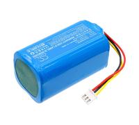 TECHTEK Batterie 2600mAh Compatible avec [EZIclean] Aqua Connect S200, Aqua Connect S250, X500, X550, X600, X650, Connect S200, Connect S250, X500, X550, X600, X650, X500EZIC060175, pour [DI4] GYRO L