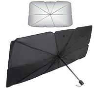 TechTime parer parapluie pare-soleil pliable pour pare-brise intérieur machine - Écran anti-UV GladeShade universel