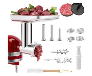 TechVizrs Accessoire Hachoir à Viande pour Robot Ménager KitchenAid