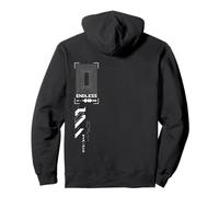 Techwear Goth Cyberpunk Samurai Warrior Sweat à Capuche