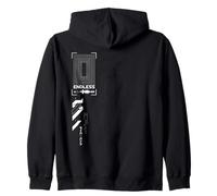 Techwear Goth Cyberpunk Samurai Warrior Sweat à Capuche