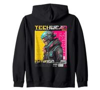 Techwear, Style futuriste, Chaos City Sweat à Capuche