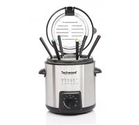 TECHWOOD Fondue - Friteuse Puissance 840W Capacité 1l d’huile