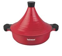 Techwood TAJINE Ø28CM ALUMINIUM ET PORCELAINE Rouge TAJ-246, 28