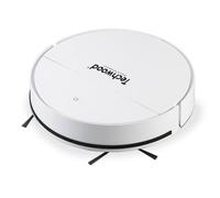 TECHWOOD TAR-2021 Robot Aspirateur 2 en 1, Aspiration et Nettoyage, 450Pa, Batterie 90 Min, Réservoir 350mL, Blanc
