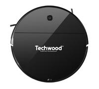 Techwood TAR-2036, Aspirateur Robot 2 en 1, Noir, 0.35 liters