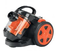 Techwood TAS-759, Orange, Aspirateur sans Sac/HEPA, 700 W, 0.5 liters