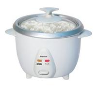 Techwood TCR-102 - Cuiseur à riz - 1 litre - 400 Watt Blanc G