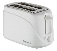 Techwood TGP-202 - Grille-pain - 2 tranche - 2 Emplacements - blanc