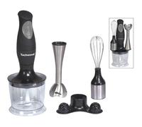 TECHWOOD TMS-8123 Mixeur plongeant avec hachoir - Noir