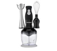 Techwood TMS-8366 Ensemble Mixeur Plongueur 3 en 1, Noir