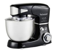 Techwood TRO-1056 Robot Pétrin - 5 L - 1000 W Noir