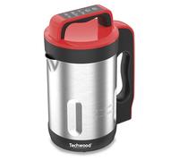 Techwood TSM-1655 Blender Chauffant Capacité 1.6L Soupe Velouté Compote Maintien au Chaud 1000W Inox