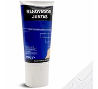 TECHZOCO Rénovateur de joint blanc, pâte à réparer, mastic prêt-à-l'emploi, idéal pour remplir les joints de carrelage, format tube, 150 grammes