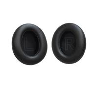 tecinity Coussinets d'oreille pour Anker Soundcore Life 2 (Non Compatibles avec Life 2 Neo) Casque, Oreillette de Remplacement pour Anker Soundcore Life Q20/Q20+/Q20I/Q20BT, Cuir Souple (Noir)